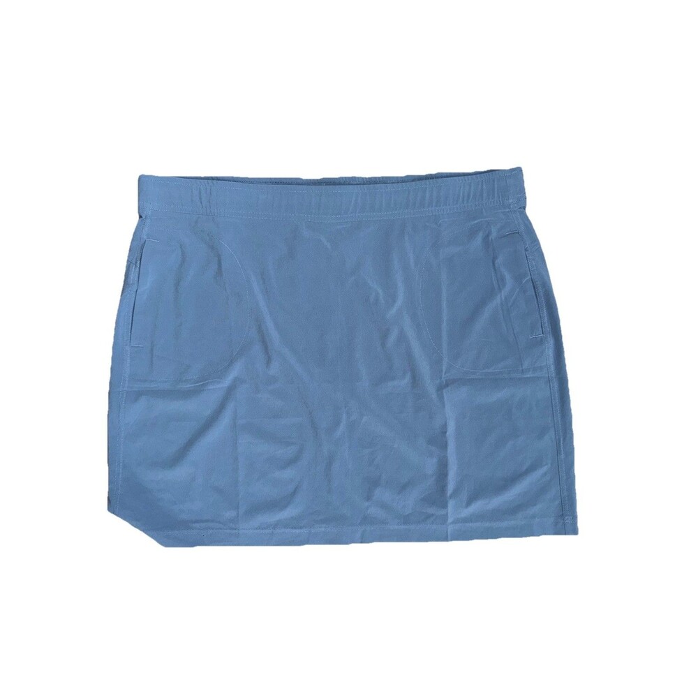 Eddie Bauer Skirt Womens XL Escapelite Pull On Elastic Waist Performance UPF NWT